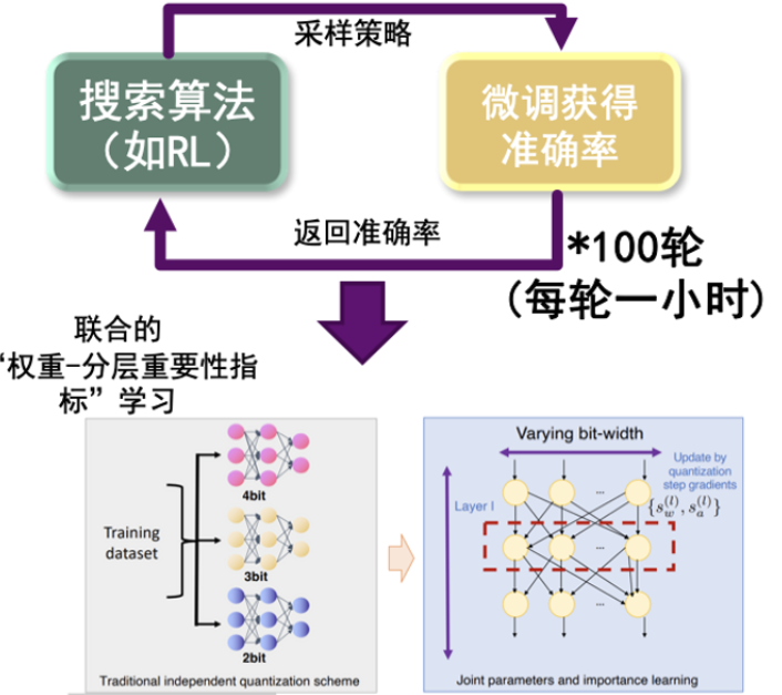 Mixed-Precision Neural Network Quantization via Learned Layer-Wise Importance